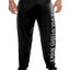 Men's Elastic Waist Active Pants with Letter Design