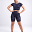 JupiterGear Crop Top à Manches Courtes