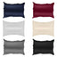 Ensemble de taies d'oreiller en satin soyeux de luxe pour king