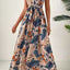 Elegant Floral Sleeveless Dress - A Summer Essential
