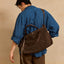 Premium Suede One-Shoulder Travel Tote Bag