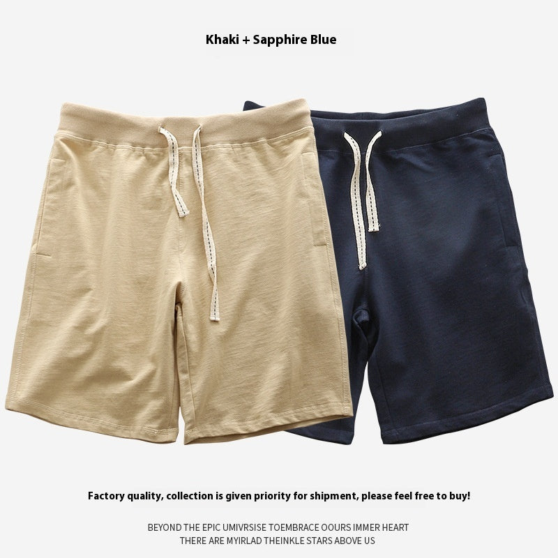 Premium Khaki Casual Men's Jogger Shorts