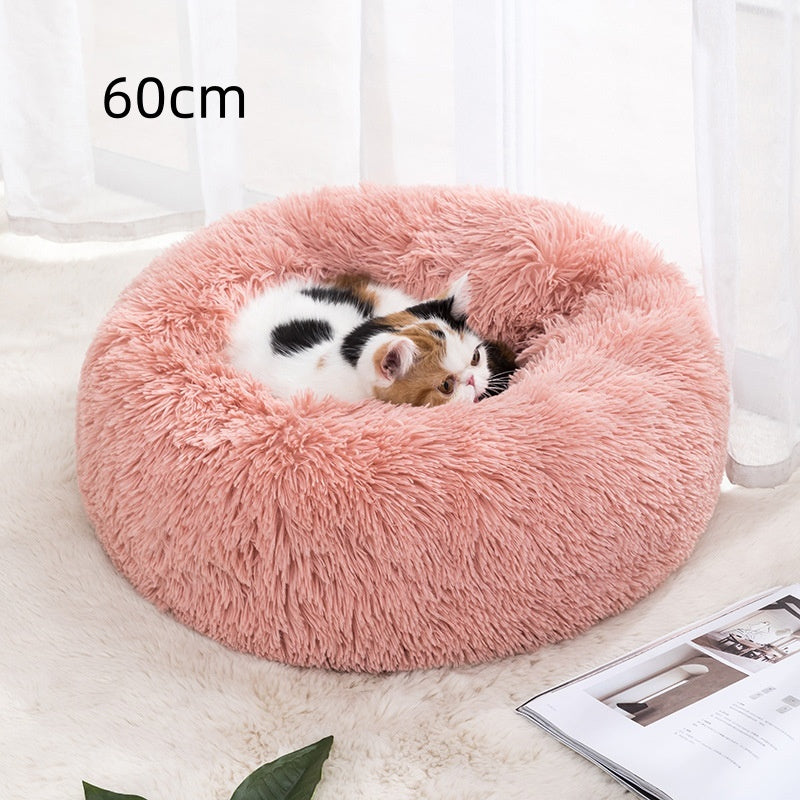 Cozy Winter Warm Pet Bed for Cats