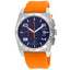 Reloj Clásico para Hombre Locman - Esfera Azul y Correa de Caucho
