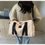 Sac à bandoulière en lambswool décontracté pour le voyage