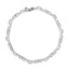 Bracelet de tennis en diamant taille princesse en or blanc 14K - 1,0 Cttw