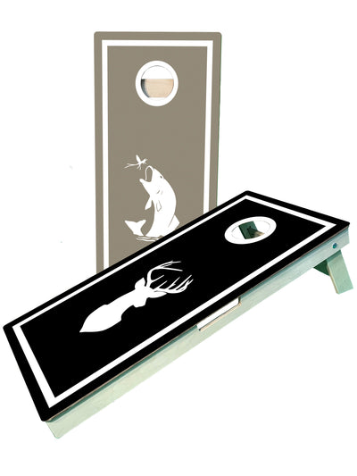 Premium Hunting & Fishing Cornhole Boards - Korvel