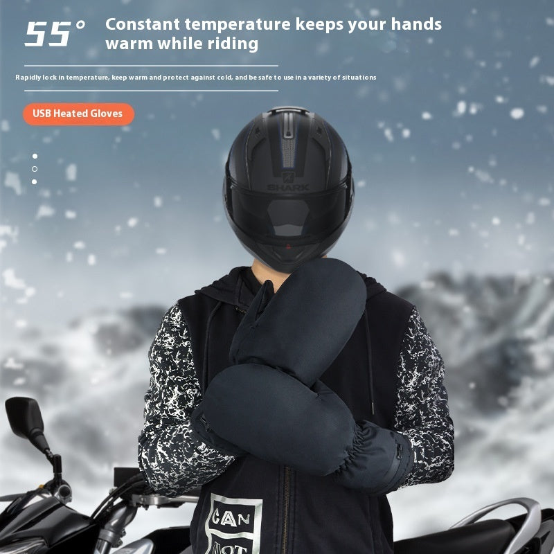 Premium Electrically Heated Thermal Gloves