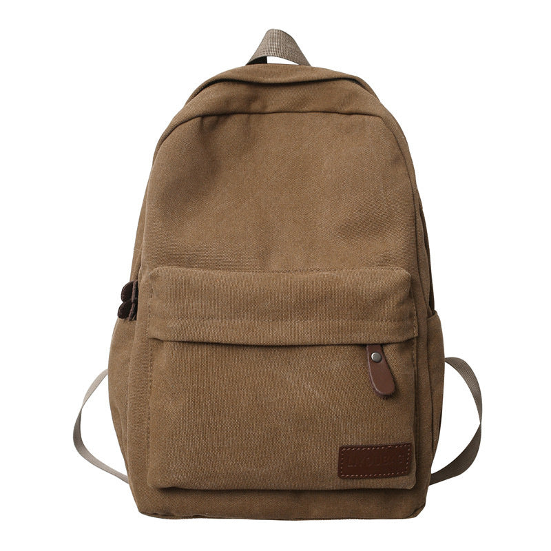 Mochila de Lona Premium para Viajes al Aire Libre