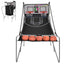 Foldable Double Electronic Basketball Game with 4 Balls