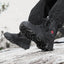 Men's Fleece-Lined Winter Combat Boots for Outdoor Adventures