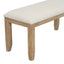Conjunto de Mesa de Comedor Rústico TREXM para 6
