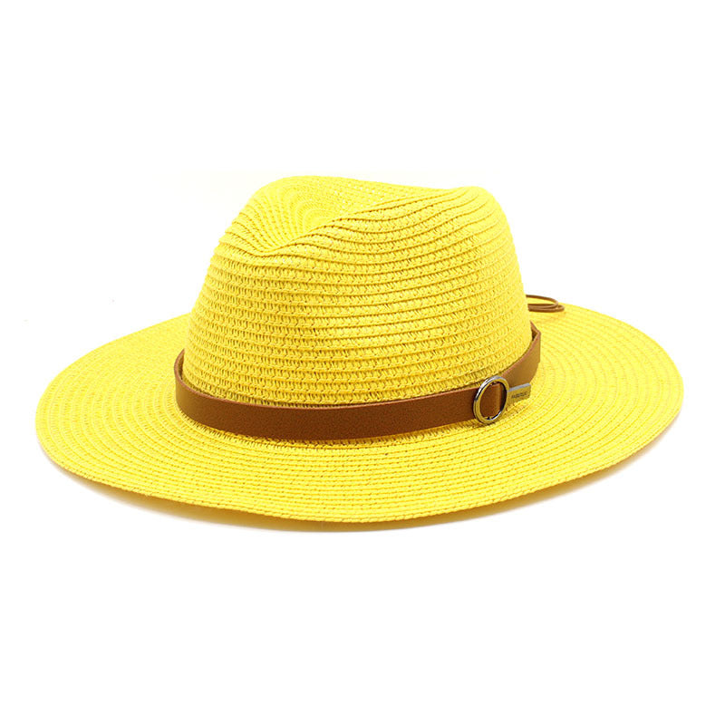 Premium Woven Denim Sun Hat for Travel and Beach