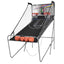 Foldable Double Electronic Basketball Game with 4 Balls