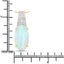 7.57 Carat Genuine Ethiopian Opal & Diamond 14K Yellow Gold Pendant