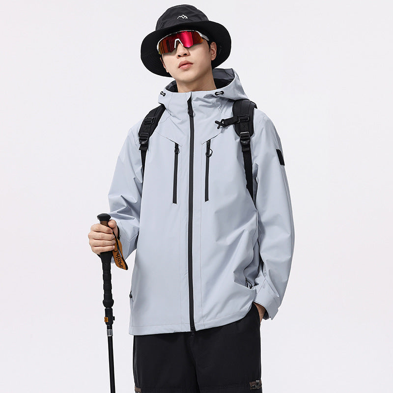 Men's Outdoor Windproof Waterproof Jacket