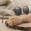 Modern Ultralight Polarized Sunglasses with Wooden Round Frame