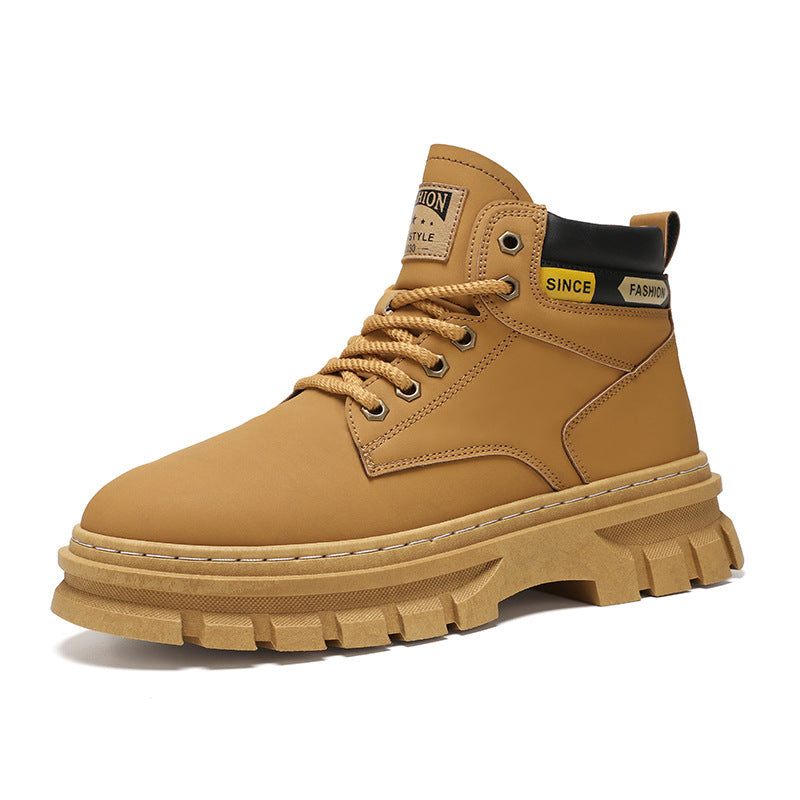 Trendy High Top Martin Boots for Men