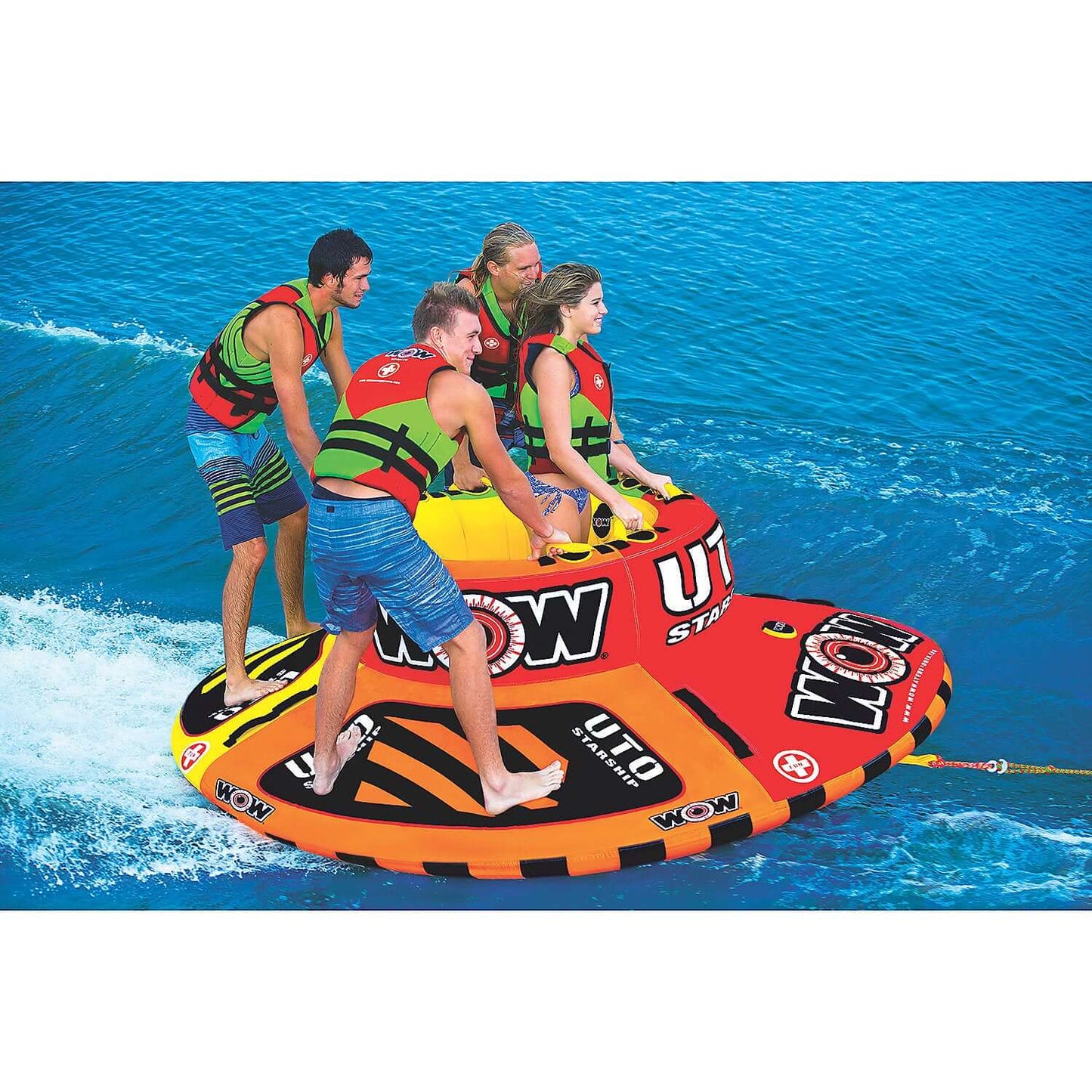 Wow Watersports UTO Starship 1-5 Person Towable Tube