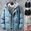 Men's Winter Hooded Parka - Stylish and Comfortable