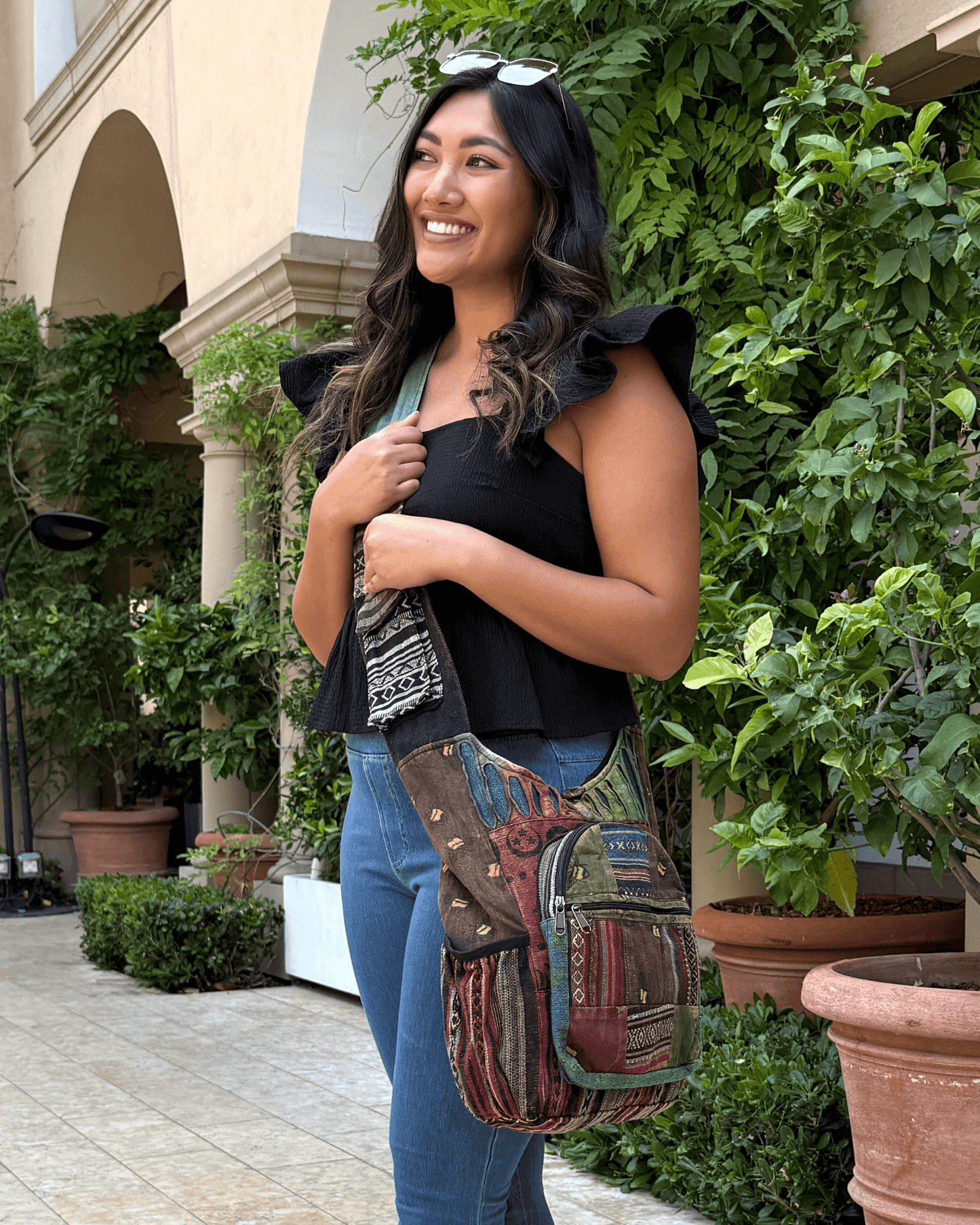 Kathmandu Collection Bee Hobo Bag - Korvel