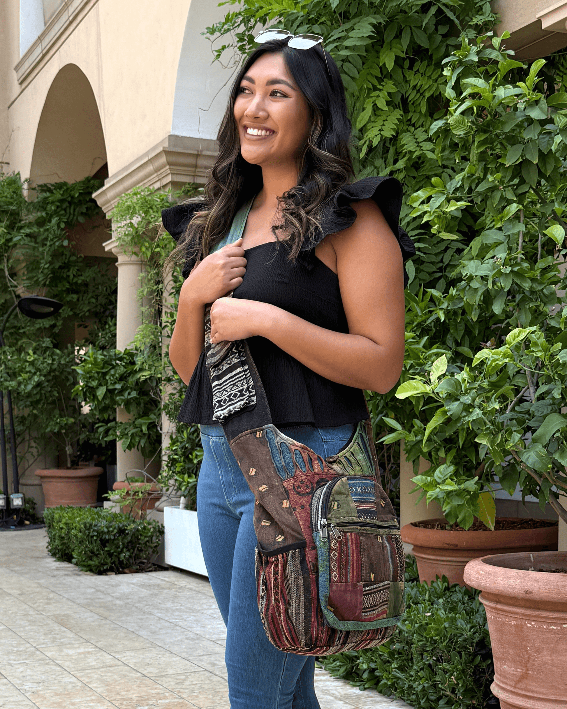 Kathmandu Collection Bee Hobo Bag - Korvel