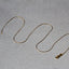 14k Yellow Gold Round Snake Chain - 0.7mm
