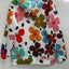 Floral Print Textured Drawstring Hoodie