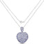 6.01 Carat Genuine Tanzanite Sterling Silver Pendant