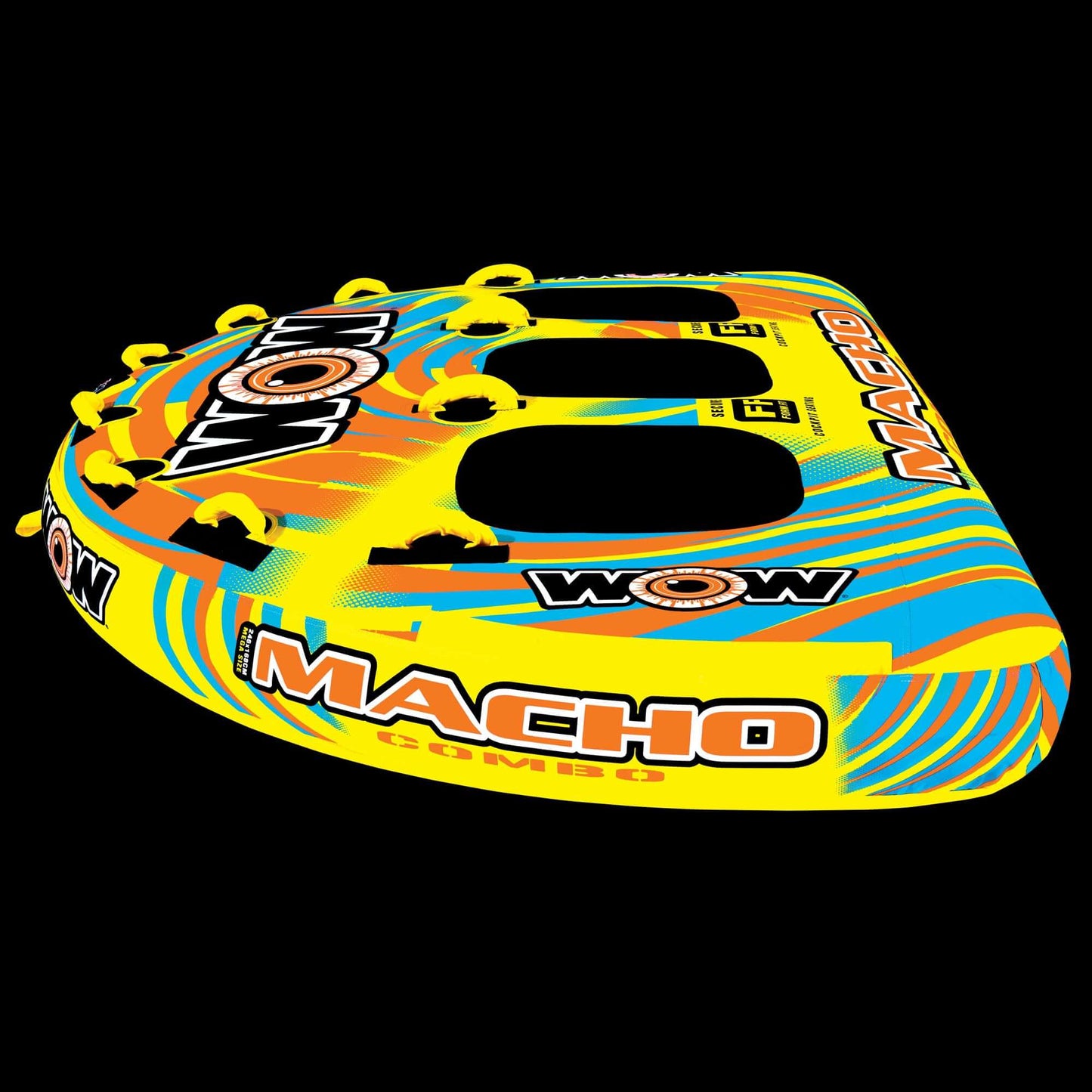 WOW Watersports Macho Tube à tirer pour 1 à 3 personnes