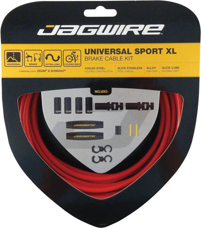 Jagwire Universal Sport Brake XL Kit - Red