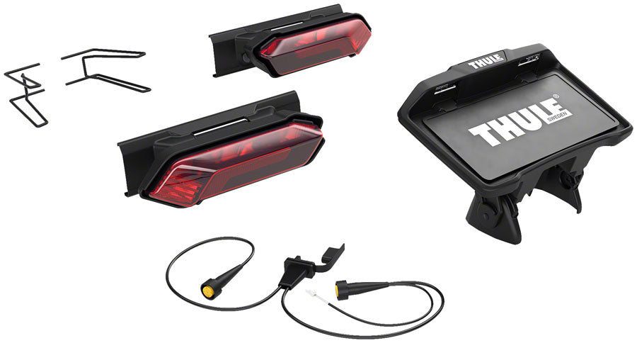 Kit de Luz y Placa Thule Verse - Negro