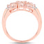 1.50 Carat Genuine Morganite Sterling Silver Engagement Ring
