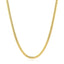 Cadena Cubana Clásica Sólida de Oro Amarillo de 14k - 2.6mm
