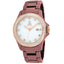 Montre en céramique pour femmes Jivago avec cadran en nacre maroon