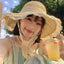 Lace String Woven Straw Sun Hat for Summer Adventures