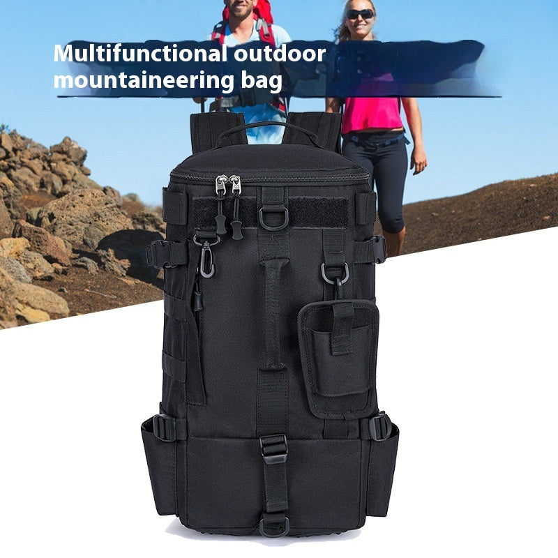 Mochila Multifuncional Impermeable para Senderismo, Pesca y Gimnasio