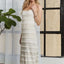 Vestido Midi Cami de Encaje con Escote Redondo - Diseño Elegante y Romántico