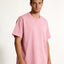 Camiseta de algodón sólida de color premium unisex