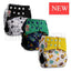 Modern Luxury Printed Washable Cloth Diaper Set