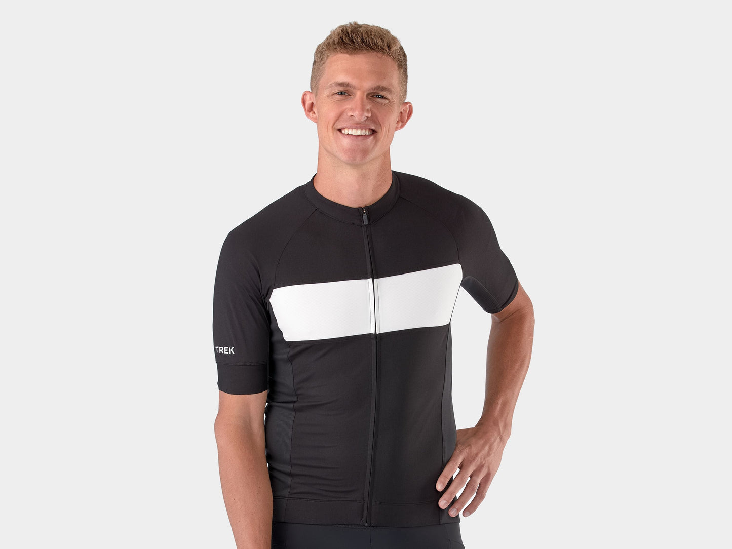 Maillot de cyclisme Trek Circuit LTD Small Noir/Blanc
