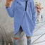 Women's Plus Size Solid Color Overcoat