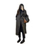 Manteau en laine coréen mi-long pour femmes