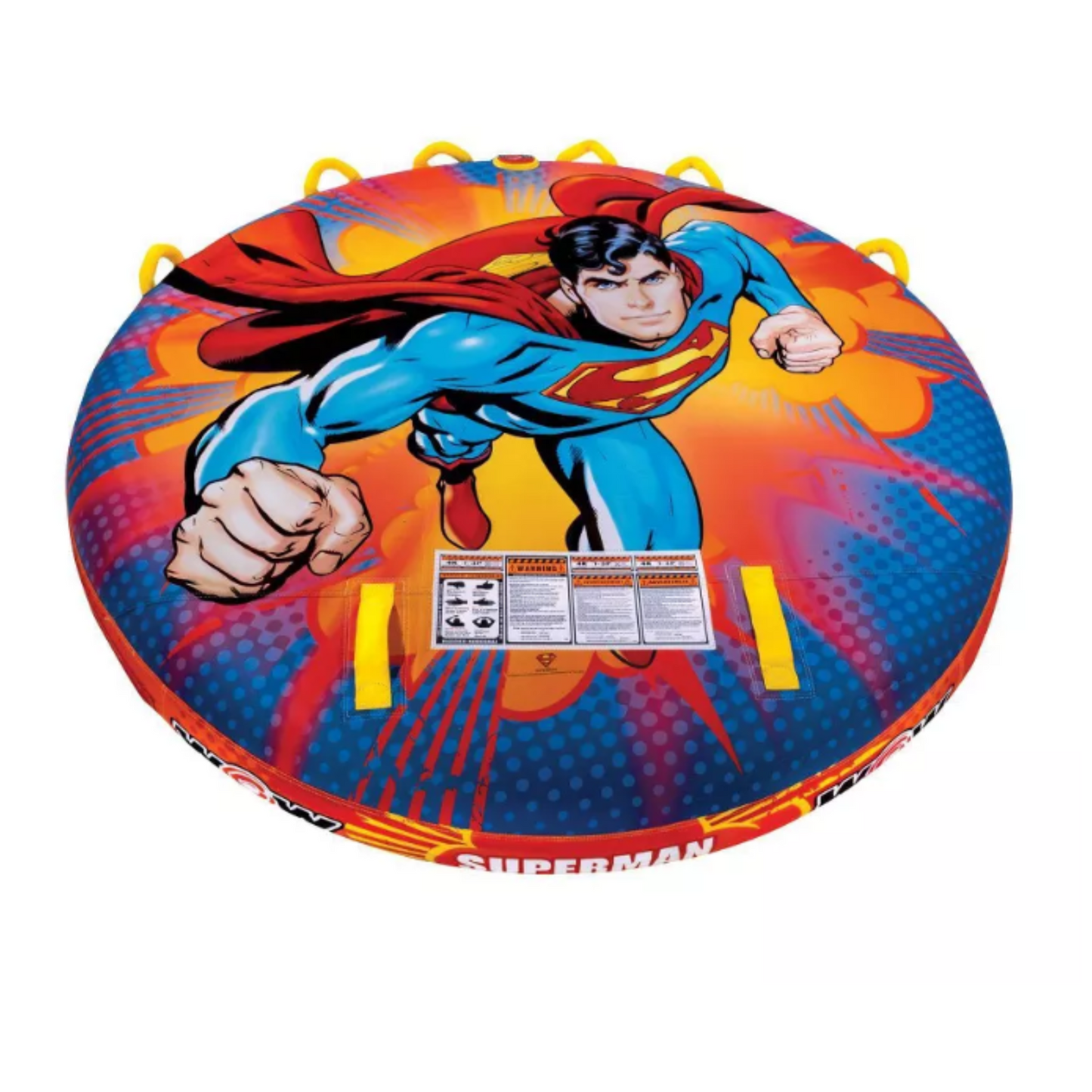 WOW Sports DC Comics Superman Tubo de Cubierta Superior para 3 Personas
