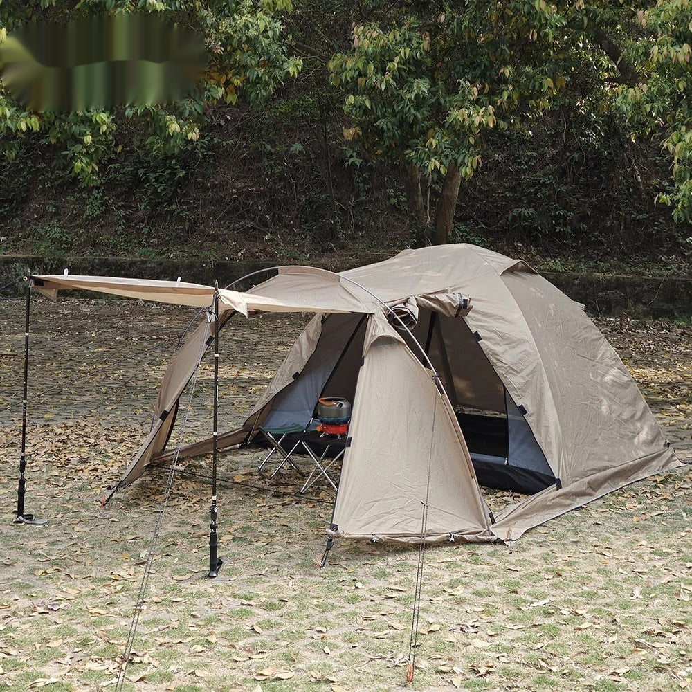 Premium Outdoor Camping Tunnel Tent with Extendable Dome