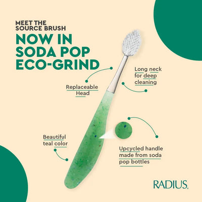 Radius Source Brush Soft Replaceable Head Toothbrush