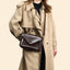 Elegant Oil-Waxed Leather Crossbody Bag for Women