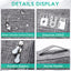 Portable Electronics Organizer Bag - Waterproof Travel Case