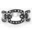 Bague en argent sterling avec diamant champagne de 0,32 carat