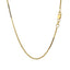 Cadena Milano de Oro Amarillo de 14k - 1.1mm de Elegancia